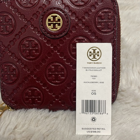 ✨ Tory Burch Leather Bi-Fold Wallet✨ - Picture 2 of 16